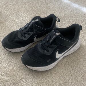 Black and white Nike
